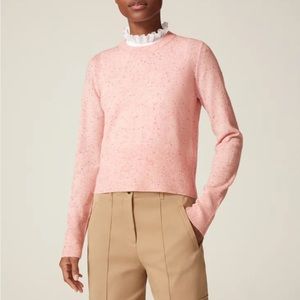Me+Em pink wool cashmere sweater size S